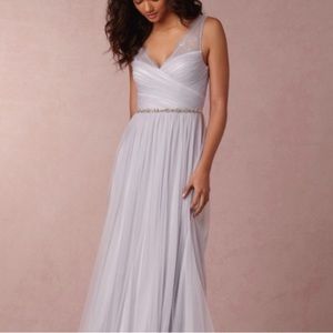 BHLDN Lavender Fleur Dress